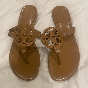 Tory Burch Miller patent sandal